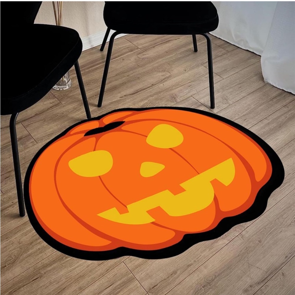 Halloween Pumpkin Rug